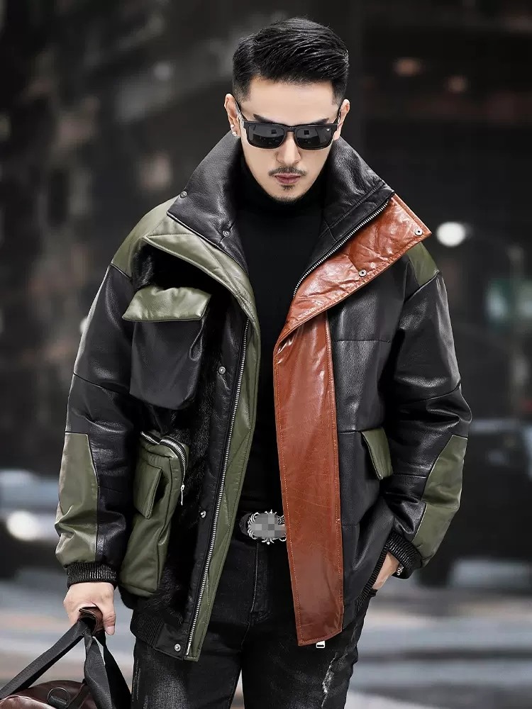 Big Pockets Work Down Jacket M - Leather Work Jacket Mens review and price