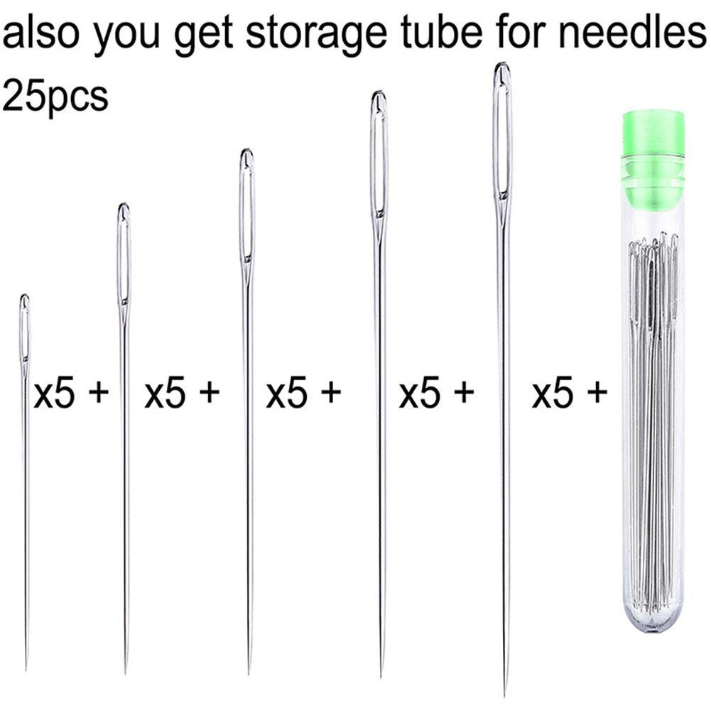 25 Pcs Large Eye Stitching Nee - Leatherwork Tools review and price