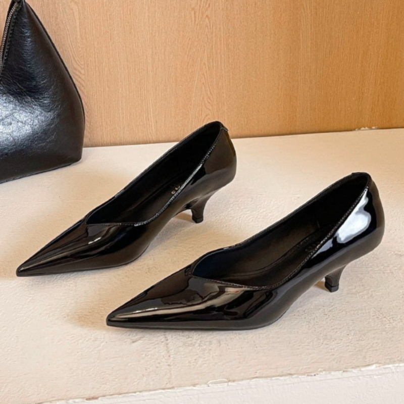 Women Comfortable 5cm High Hee - Leatherwork Designs review and price