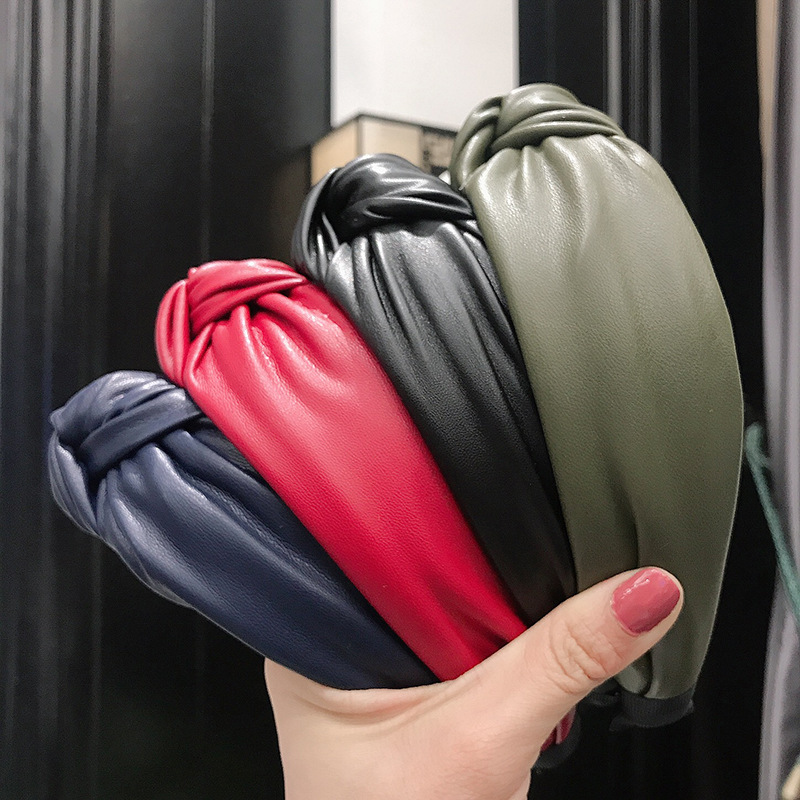 New Fashion Solid Colors Hair  - Leatherwork Rings review and price