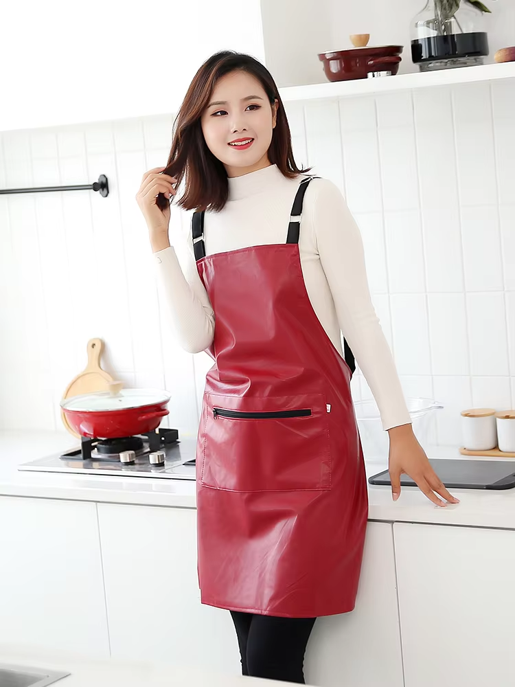 Waterproof Oil-proof Leather A - Leather Work Overalls review and price