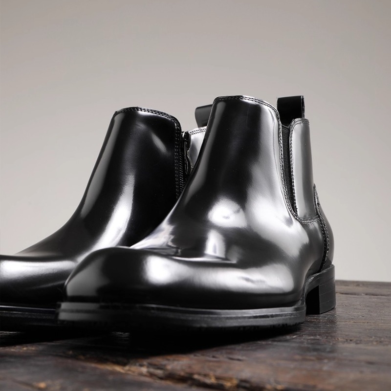 British Men Chelsea Boots Busi - Leather Work Dress review and price