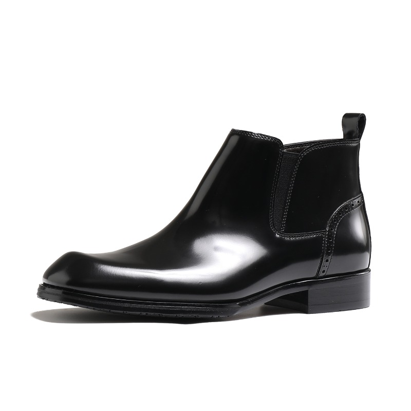 British Men Chelsea Boots Busi - Leather Work Dress review and price